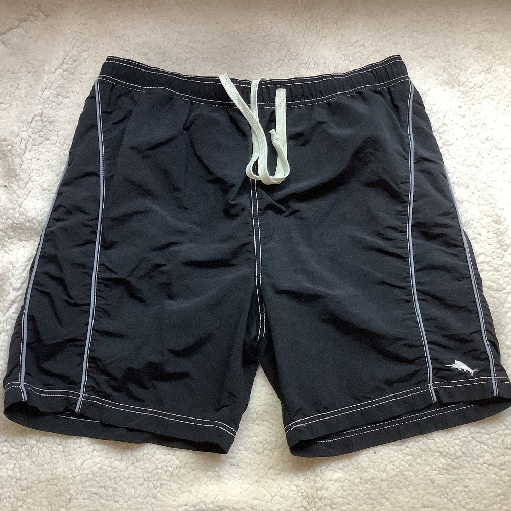 Tommy Bahama Drawstring Waist Inner Netting Pocketed Swim Shorts size Medium